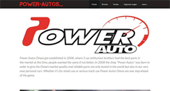 Desktop Screenshot of power-autos.com